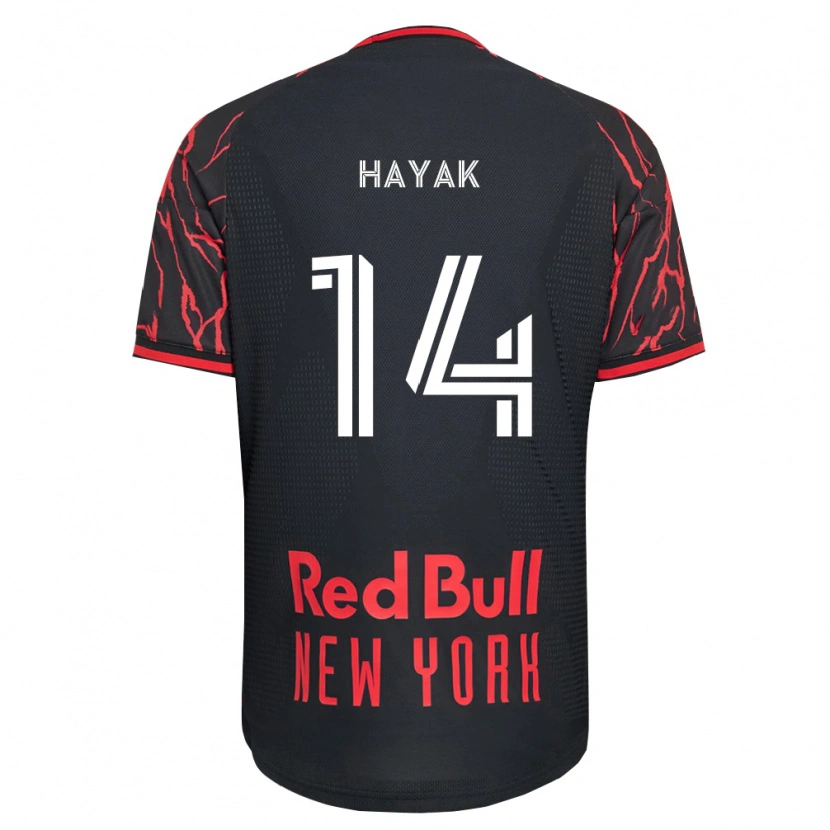 Danxen Criança Camisola Ari Hayak #14 Vermelho Preto Branco Principal 2026/27 Camisa