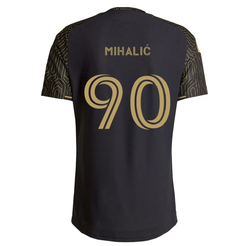 Danxen Criança Camisola Tommy Mihalić #90 Marrom Preto Principal 2026/27 Camisa