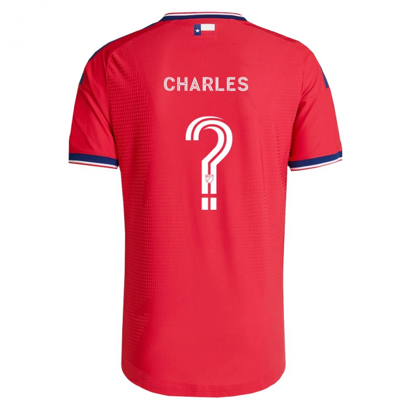 Danxen Criança Camisola Ian Charles #0 Vermelho Azul Branco Principal 2026/27 Camisa
