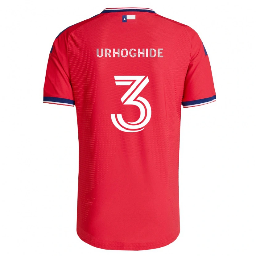 Danxen Criança Camisola Osaze Urhoghide #3 Vermelho Azul Branco Principal 2026/27 Camisa