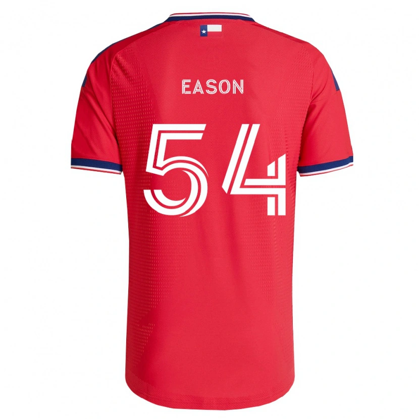 Danxen Criança Camisola Jordyn Eason #54 Vermelho Azul Branco Principal 2026/27 Camisa