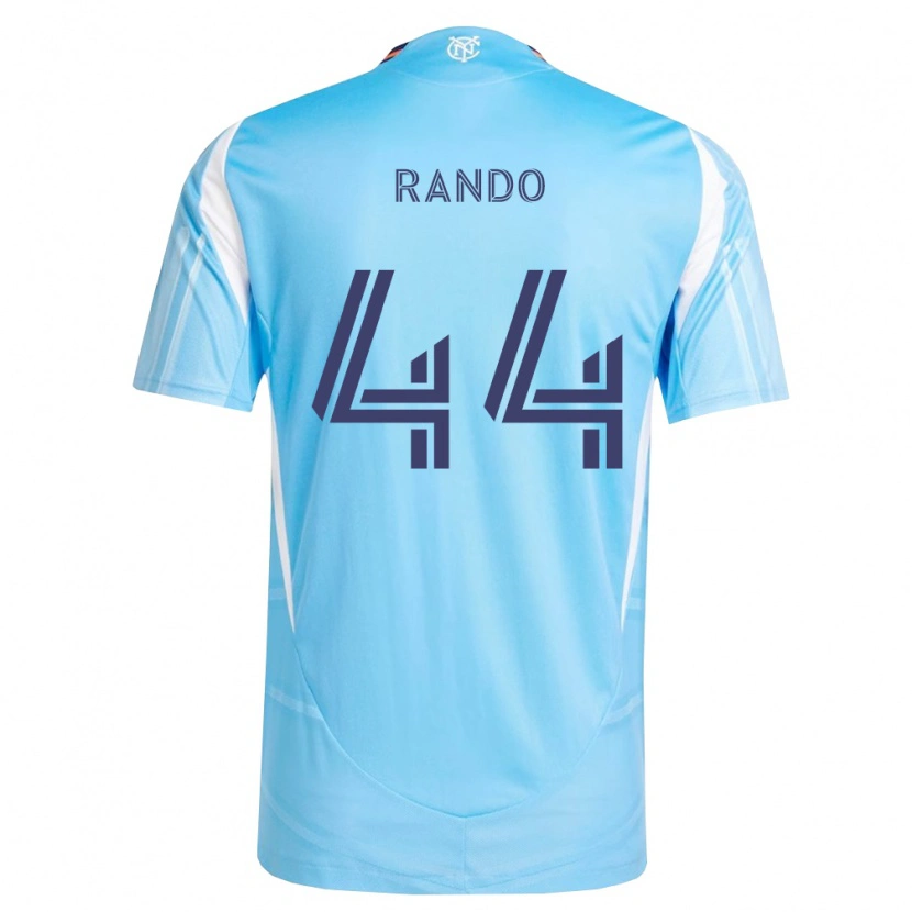 Danxen Criança Camisola Alex Rando #44 Azul Celeste Branco Principal 2026/27 Camisa