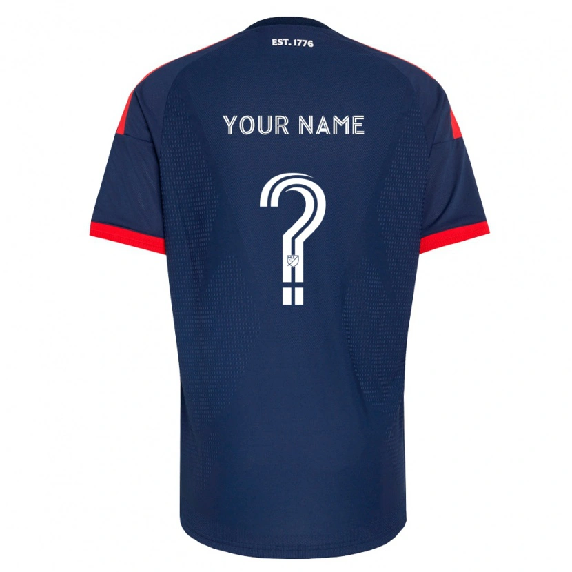 Danxen Criança Camisola Seu Nome #0 Azul Real Vermelho Branco Principal 2026/27 Camisa