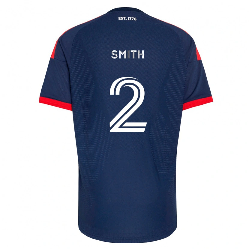 Danxen Criança Camisola Jared Smith #2 Azul Real Vermelho Branco Principal 2026/27 Camisa