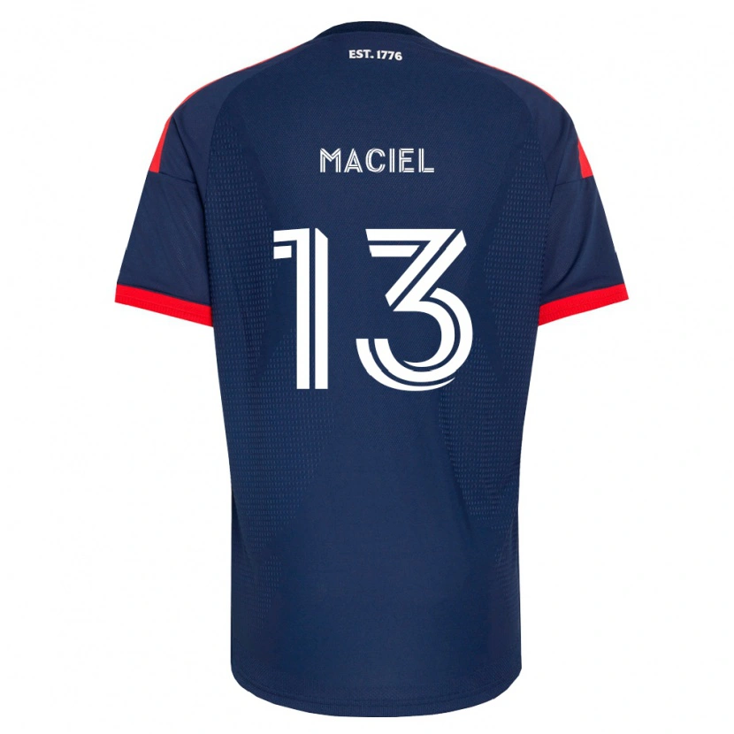Danxen Criança Camisola Maciel #13 Azul Real Vermelho Branco Principal 2026/27 Camisa