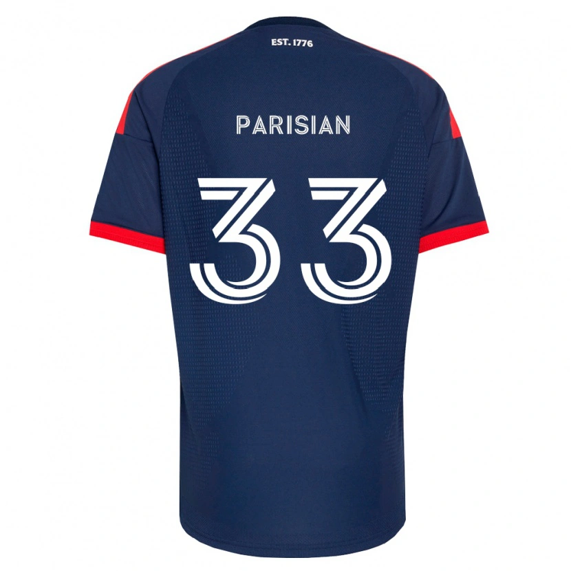 Danxen Criança Camisola Donovan Parisian #33 Azul Real Vermelho Branco Principal 2026/27 Camisa