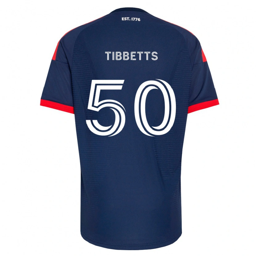 Danxen Criança Camisola Matthew Tibbetts #50 Azul Real Vermelho Branco Principal 2026/27 Camisa