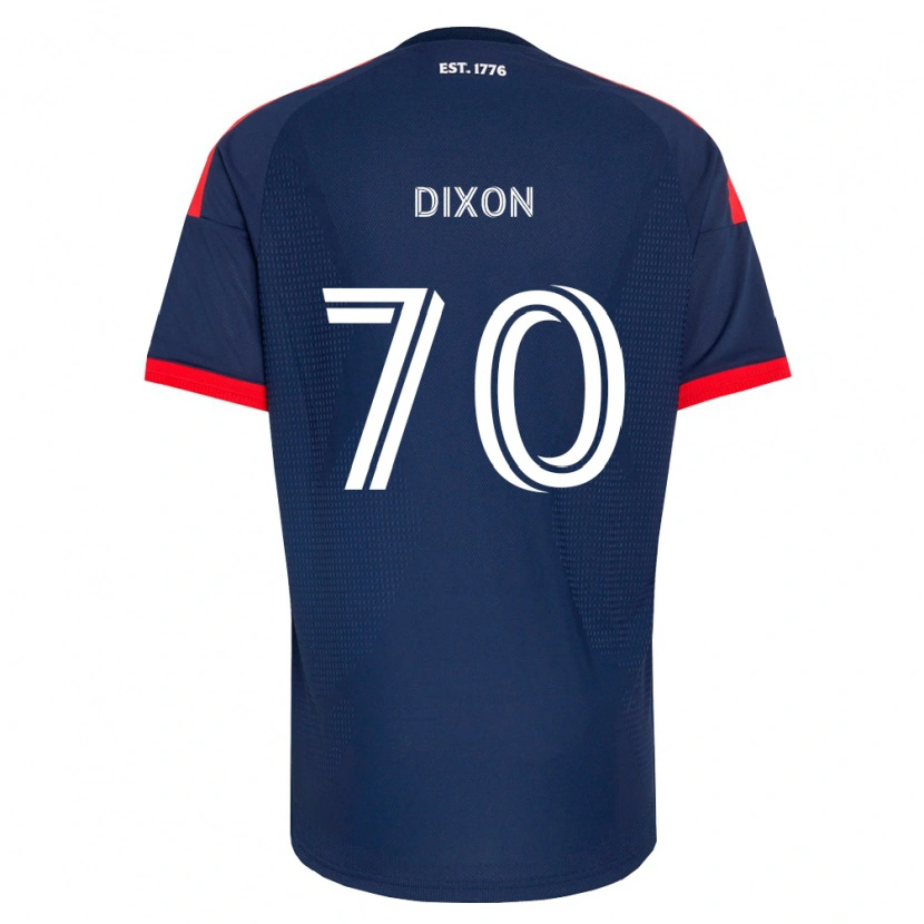 Danxen Criança Camisola Daniel Dixon #70 Azul Real Vermelho Branco Principal 2026/27 Camisa