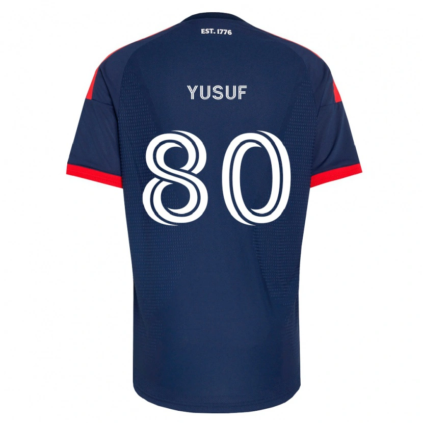 Danxen Criança Camisola Alhassan Yusuf #80 Azul Real Vermelho Branco Principal 2026/27 Camisa