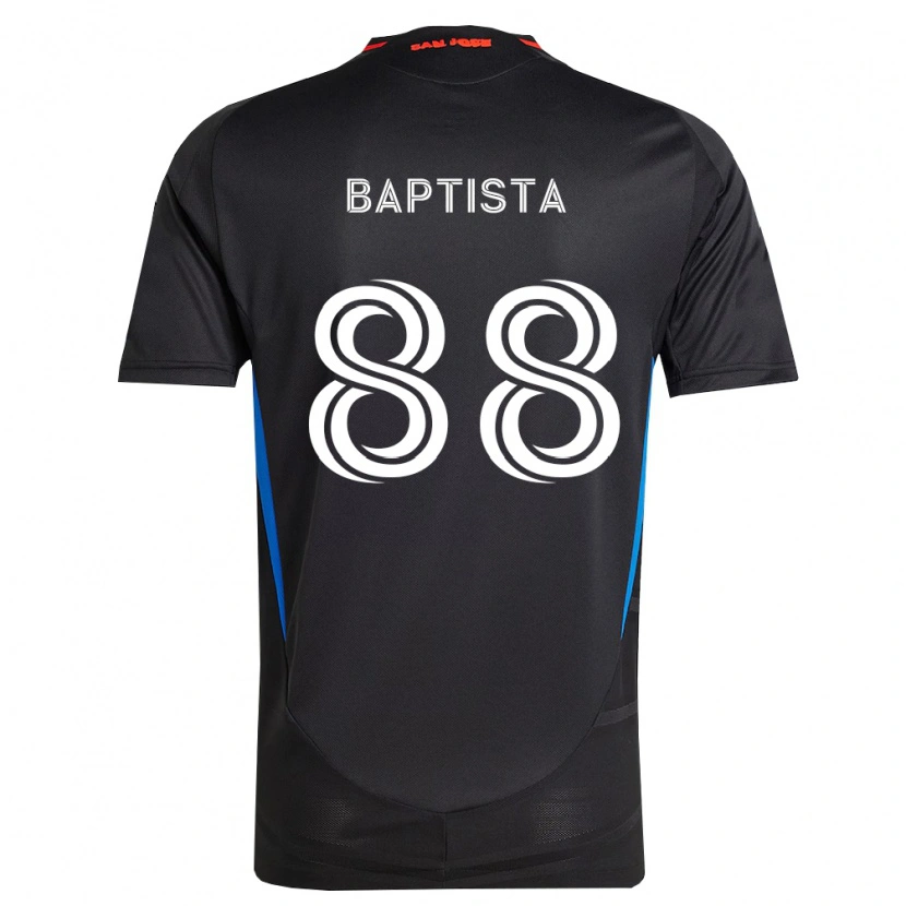Danxen Criança Camisola Diogo Baptista #88 Azul Branco Preto Principal 2026/27 Camisa