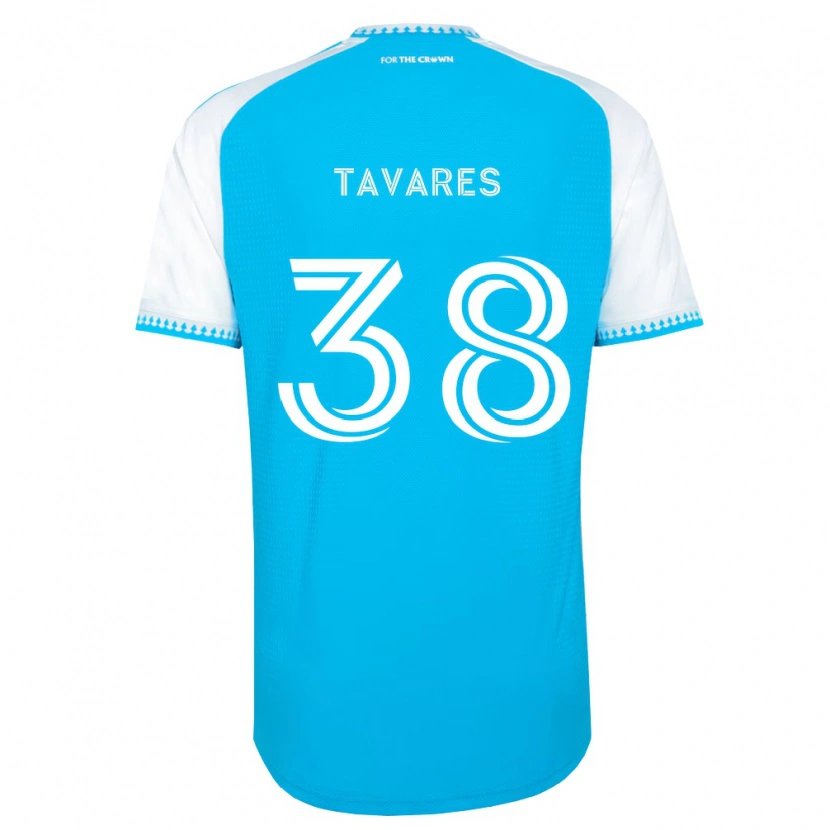 Danxen Criança Camisola Iuri Tavares #38 Azul Celeste Branco Preto Principal 2026/27 Camisa