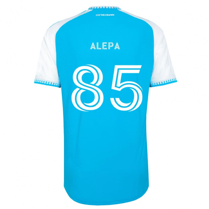 Danxen Criança Camisola Landon Alepa #85 Azul Celeste Branco Preto Principal 2026/27 Camisa