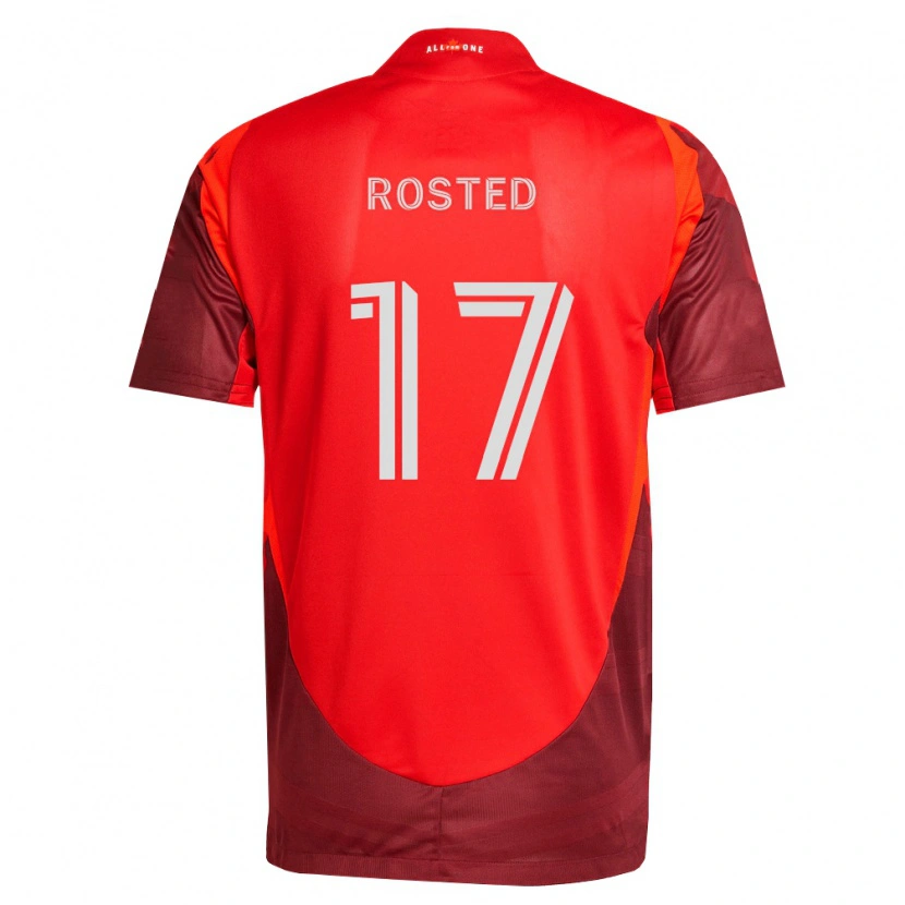 Danxen Criança Camisola Sigurd Rosted #17 Borgonha Vermelho Principal 2026/27 Camisa