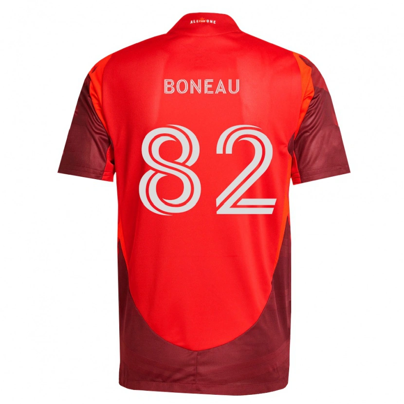 Danxen Criança Camisola Bryce Boneau #82 Borgonha Vermelho Principal 2026/27 Camisa