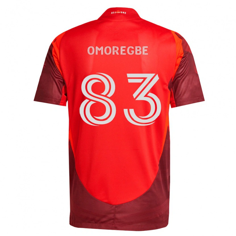 Danxen Criança Camisola Edwin Omoregbe #83 Borgonha Vermelho Principal 2026/27 Camisa