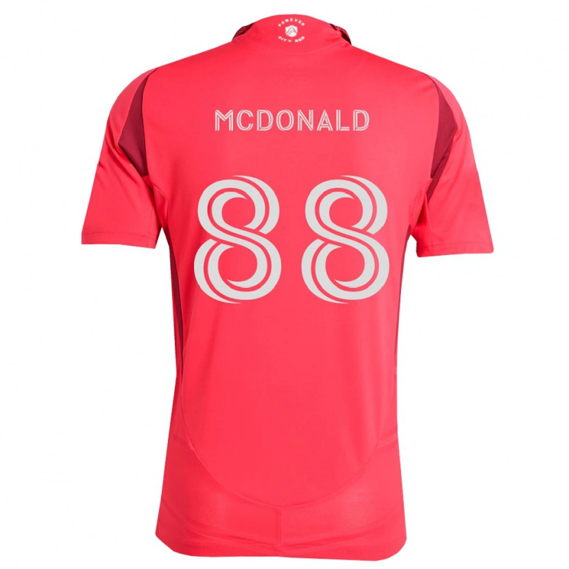 Danxen Criança Camisola Patrick Mcdonald #88 Magenta Branco Principal 2026/27 Camisa