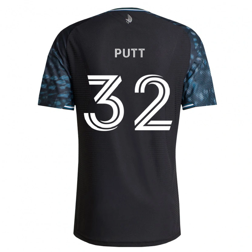 Danxen Criança Camisola Troy Putt #32 Preto Branco Principal 2026/27 Camisa