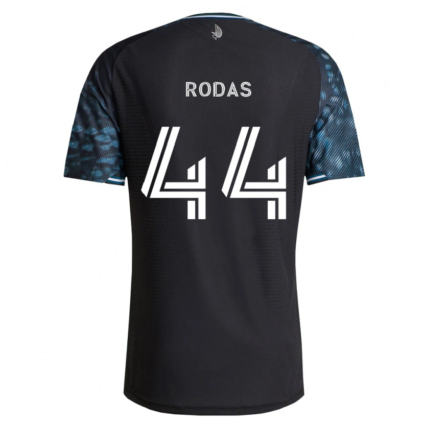 Danxen Criança Camisola Geremy Rodas #44 Preto Branco Principal 2026/27 Camisa