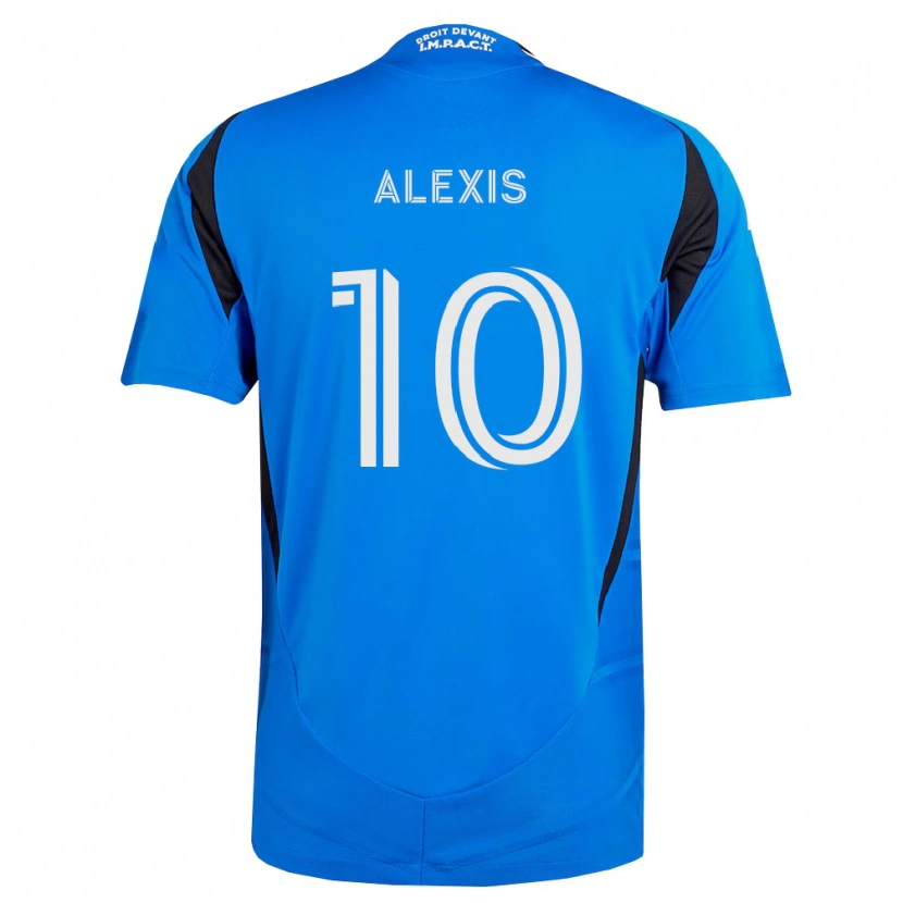 Danxen Criança Camisola Alexis Sánchez #10 Azul Branco Preto Principal 2026/27 Camisa
