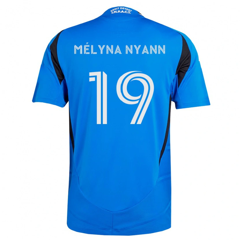 Danxen Criança Camisola Alexis Mélyna Nyann #19 Azul Branco Preto Principal 2026/27 Camisa