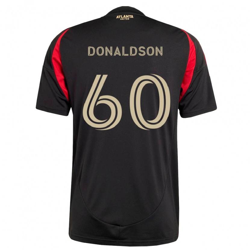Danxen Criança Camisola James Donaldson #60 Preto Vermelho Principal 2026/27 Camisa