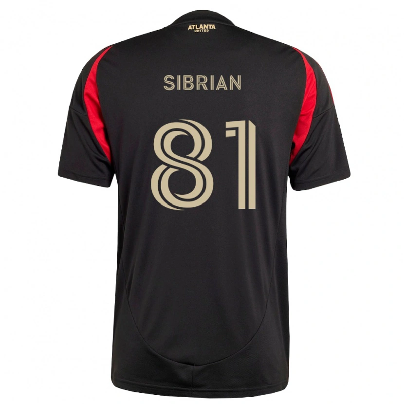 Danxen Criança Camisola David Sibrian #81 Preto Vermelho Principal 2026/27 Camisa