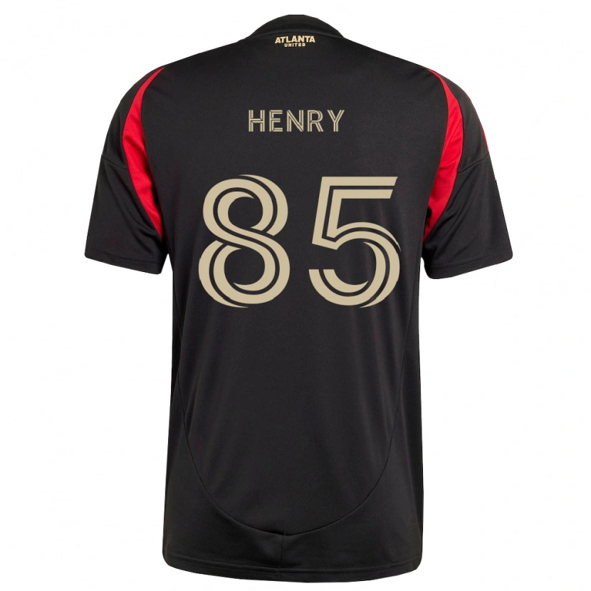 Danxen Criança Camisola Amir Henry #85 Preto Vermelho Principal 2026/27 Camisa