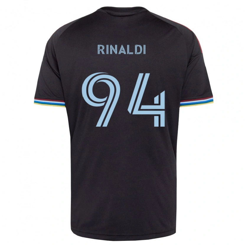 Danxen Criança Camisola Vincent Rinaldi #94 Preto Azul Celeste Principal 2026/27 Camisa