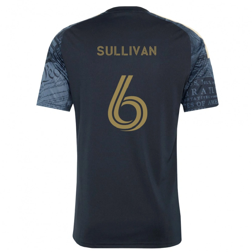 Danxen Criança Camisola Cavan Sullivan #6 Azul Marinho Marrom Principal 2026/27 Camisa
