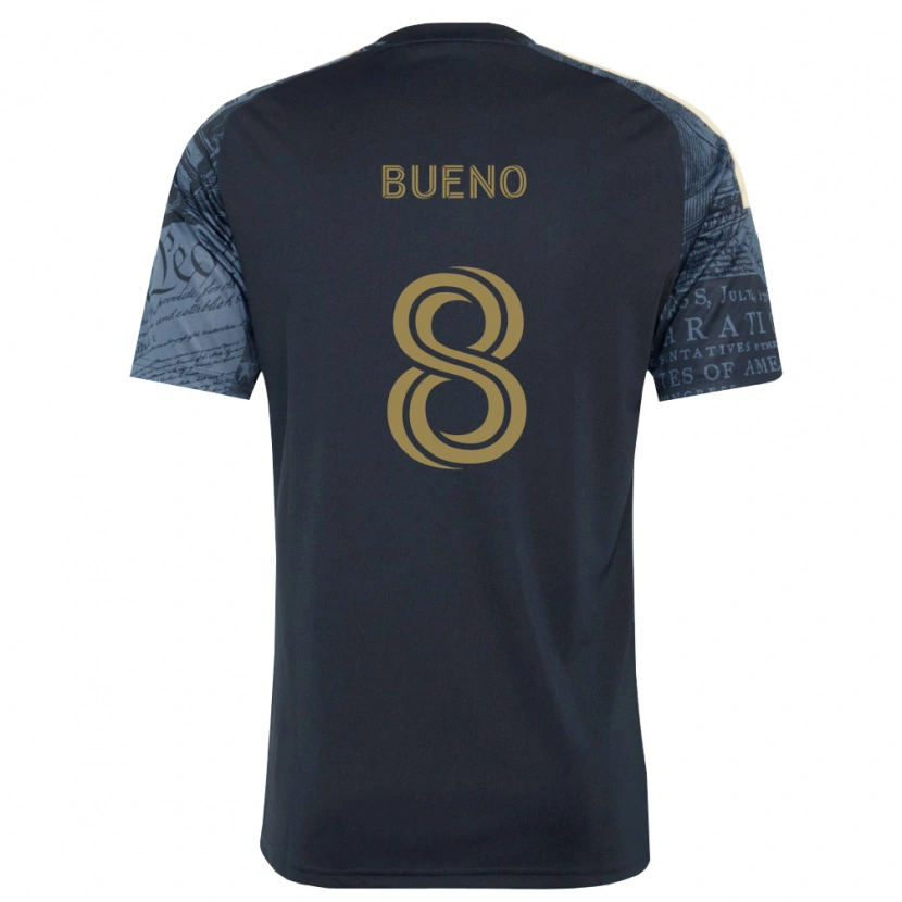 Danxen Criança Camisola Jesús Bueno #8 Azul Marinho Marrom Principal 2026/27 Camisa