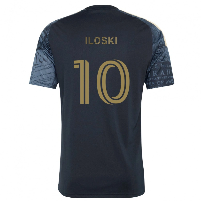 Danxen Criança Camisola Milan Iloski #10 Azul Marinho Marrom Principal 2026/27 Camisa