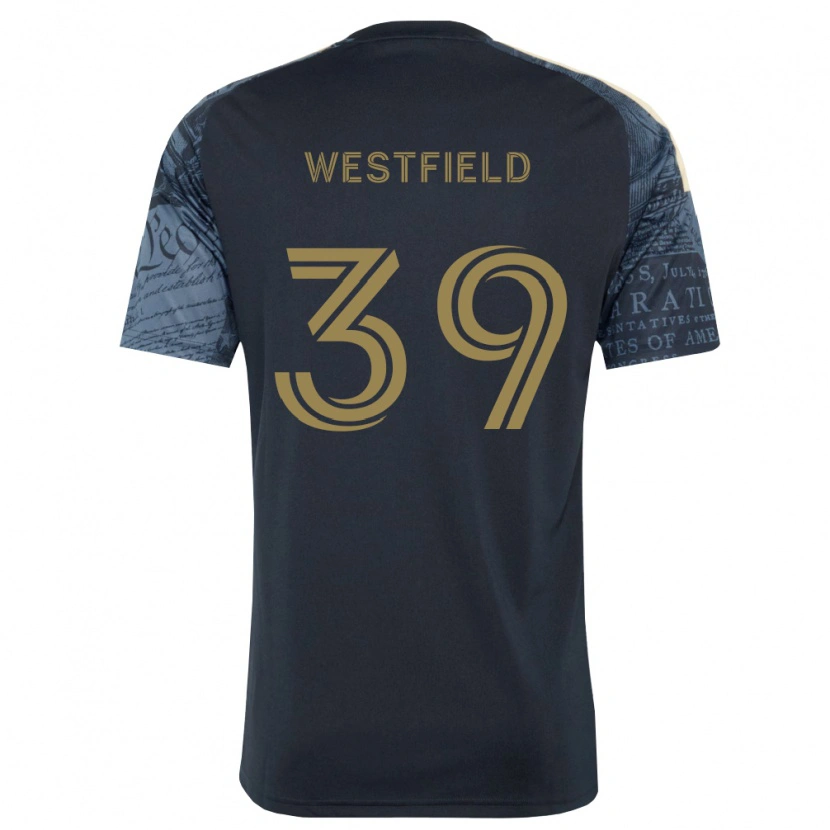 Danxen Criança Camisola Frankie Westfield #39 Azul Marinho Marrom Principal 2026/27 Camisa