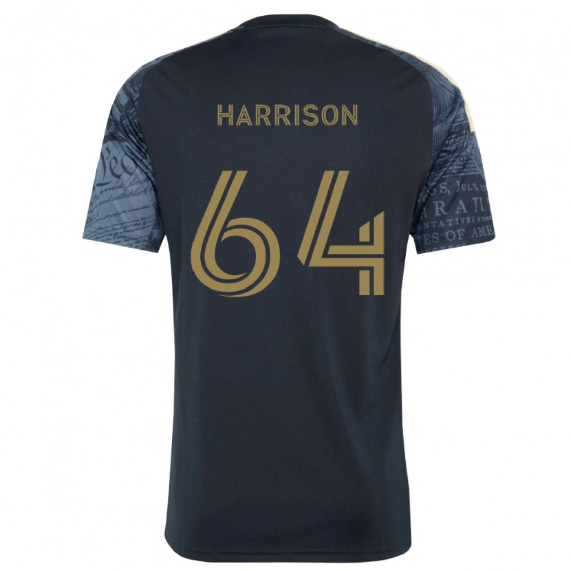Danxen Criança Camisola Joshua Harrison #64 Azul Marinho Marrom Principal 2026/27 Camisa