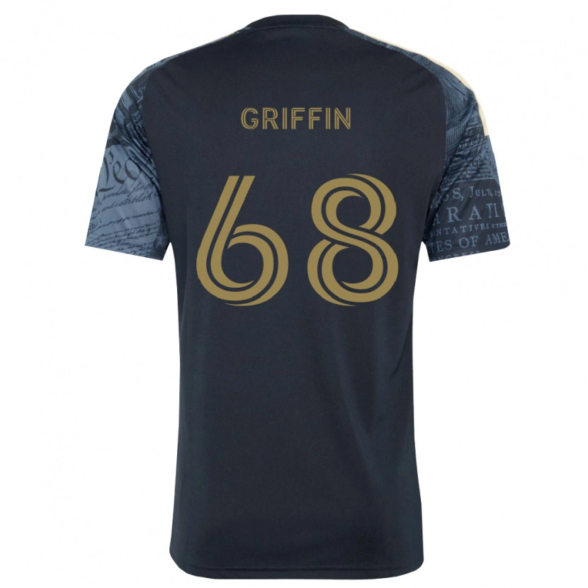 Danxen Criança Camisola Jordan Griffin #68 Azul Marinho Marrom Principal 2026/27 Camisa