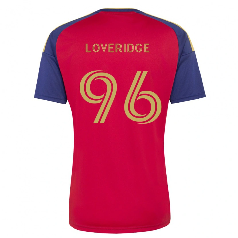 Danxen Criança Camisola Pete Loveridge #96 Azul Real Marrom Vermelho Principal 2026/27 Camisa