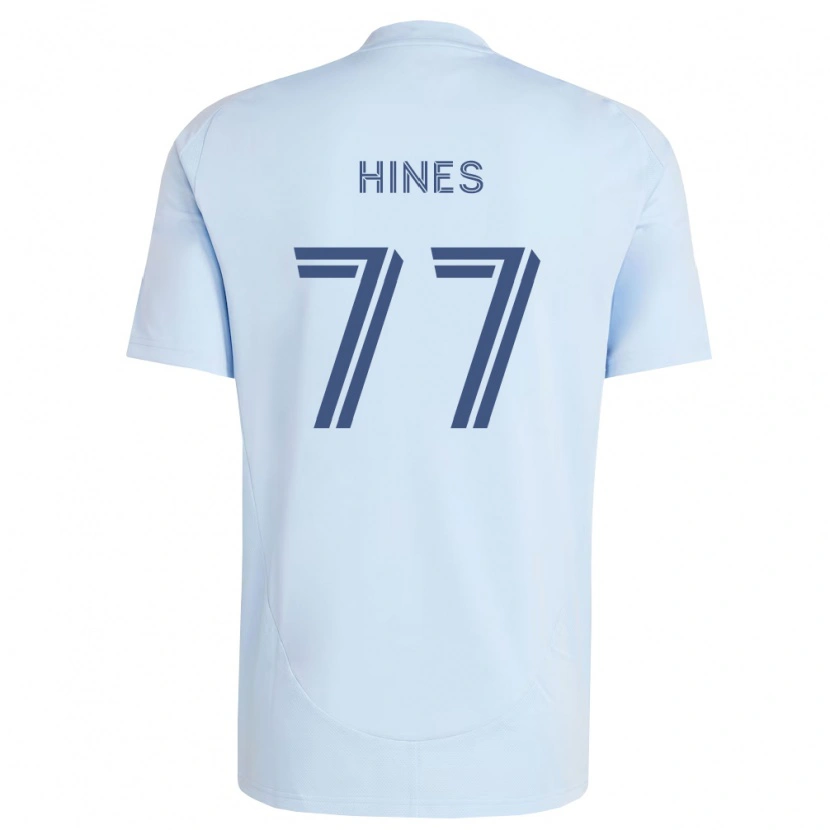 Danxen Criança Camisola Kashan Hines #77 Azul Claro Cinza Claro Principal 2026/27 Camisa
