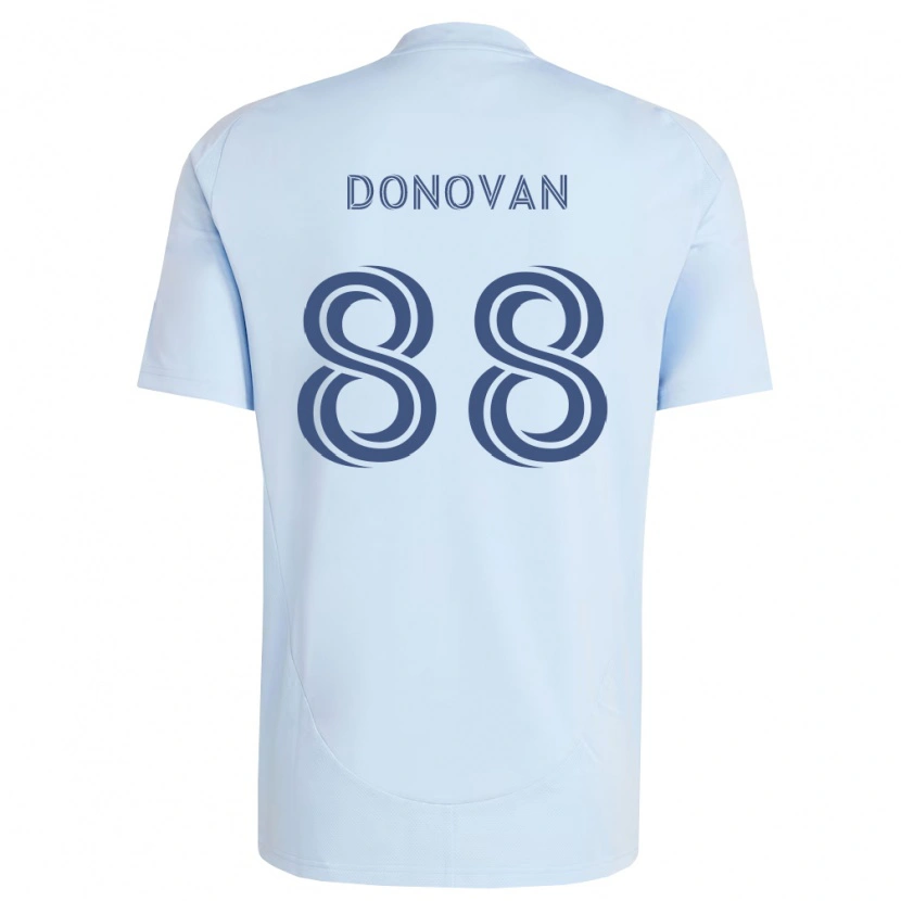 Danxen Criança Camisola Shane Donovan #88 Azul Claro Cinza Claro Principal 2026/27 Camisa