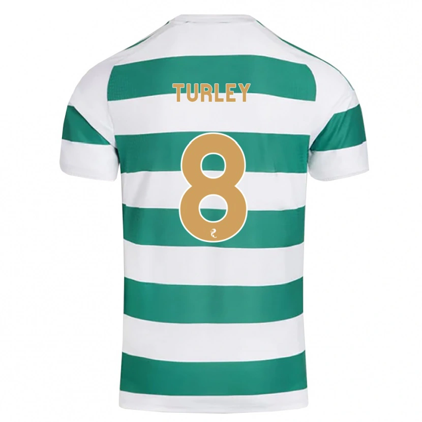 Danxen Criança Camisola Francis Turley #8 Ciano Escuro Branco Principal 2026/27 Camisa