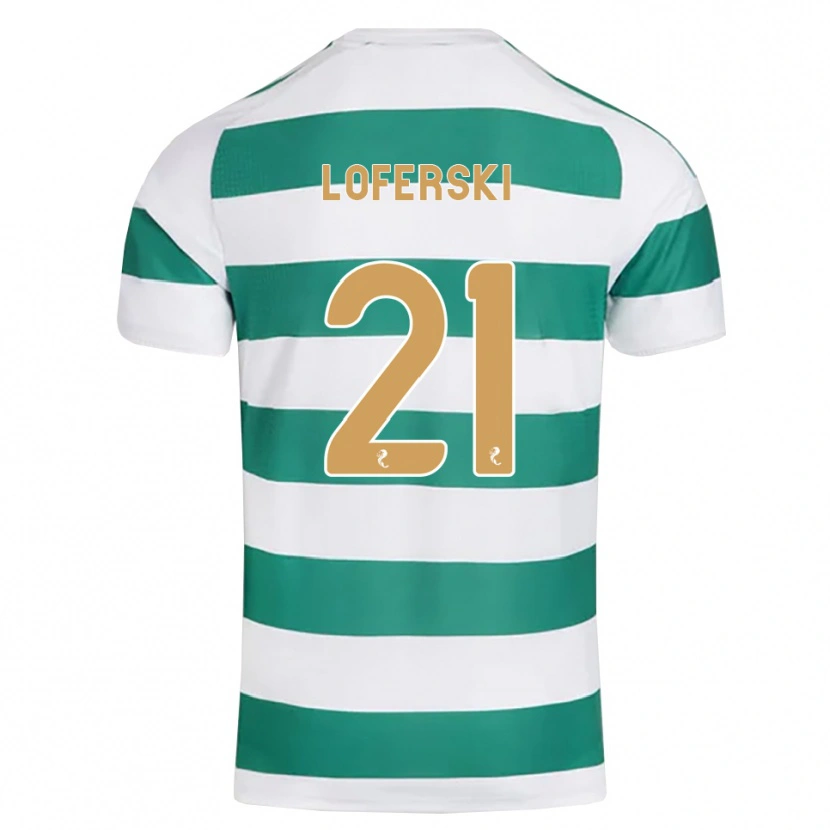 Danxen Criança Camisola Kit Loferski #21 Ciano Escuro Branco Principal 2026/27 Camisa