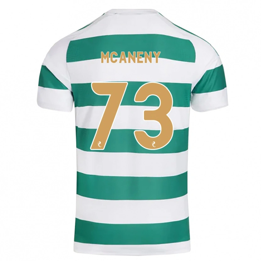 Danxen Criança Camisola Maria Mcaneny #73 Ciano Escuro Branco Principal 2026/27 Camisa
