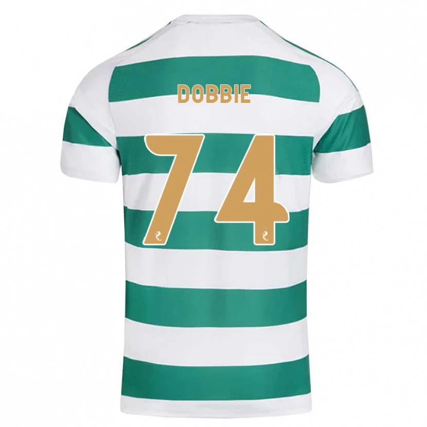 Danxen Criança Camisola Lewis Dobbie #74 Ciano Escuro Branco Principal 2026/27 Camisa