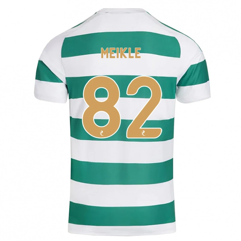 Danxen Criança Camisola Jamie Meikle #82 Ciano Escuro Branco Principal 2026/27 Camisa