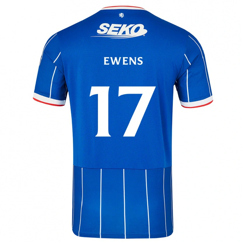 Danxen Criança Camisola Sarah Ewens #17 Vermelho Azul Branco Principal 2026/27 Camisa