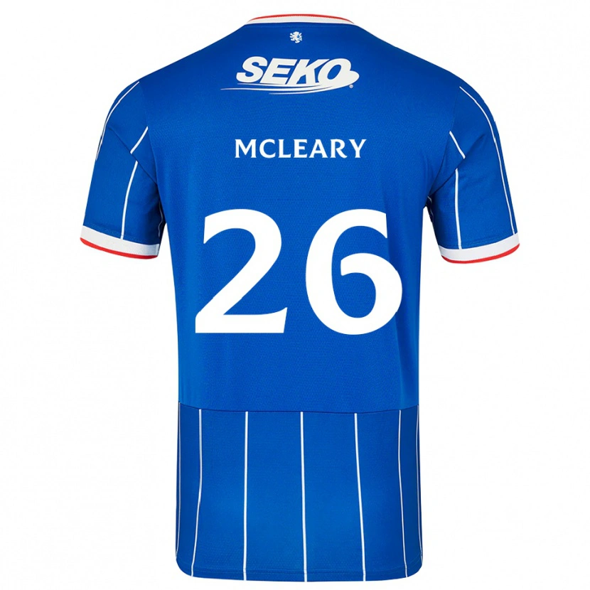 Danxen Criança Camisola Jodi Mcleary #26 Vermelho Azul Branco Principal 2026/27 Camisa