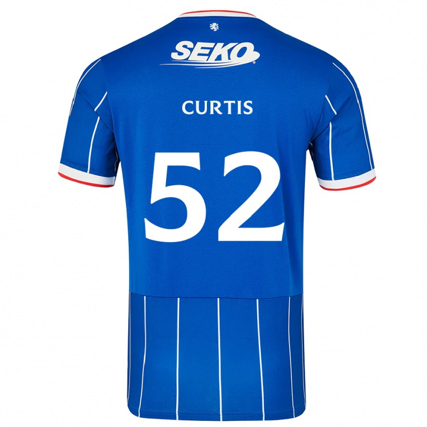 Danxen Criança Camisola Findlay Curtis #52 Vermelho Azul Branco Principal 2026/27 Camisa