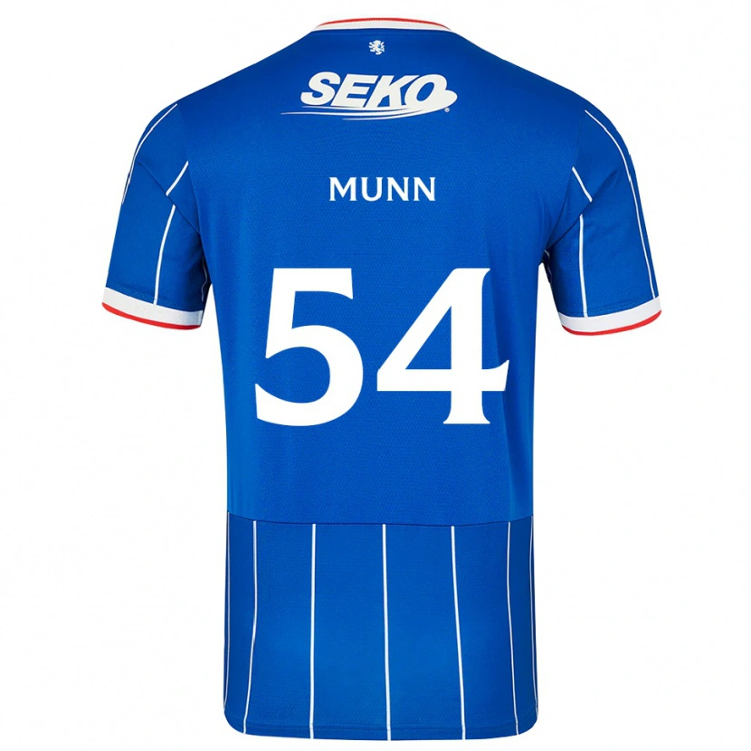 Danxen Criança Camisola Mason Munn #54 Vermelho Azul Branco Principal 2026/27 Camisa