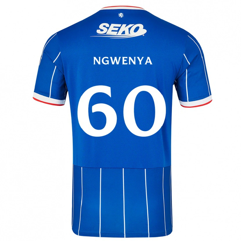 Danxen Criança Camisola Corey Ngwenya #60 Vermelho Azul Branco Principal 2026/27 Camisa