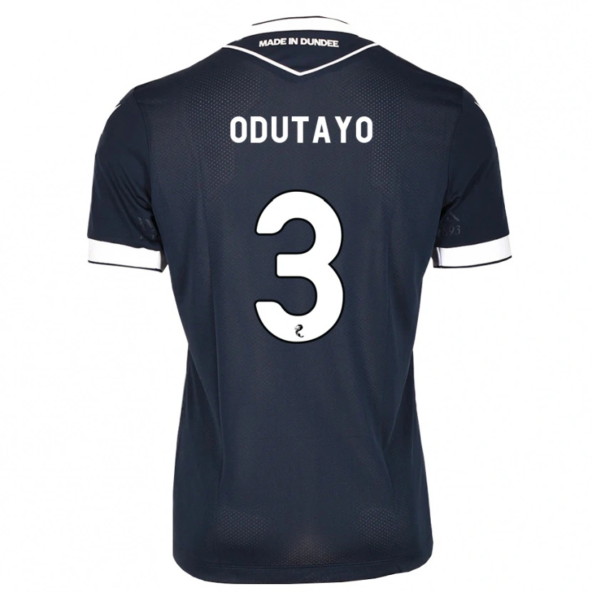 Danxen Criança Camisola Idris Odutayo #3 Azul Meia-Noite Branco Principal 2026/27 Camisa
