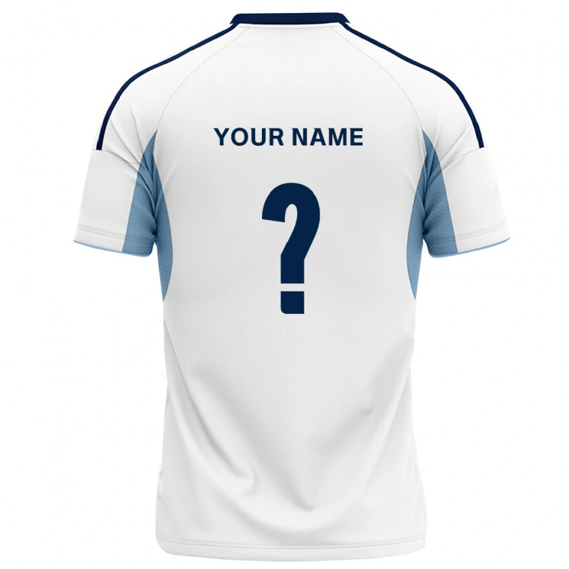 Danxen Criança Camisola Seu Nome #0 Azul Real Branco Alternativa 2026/27 Camisa