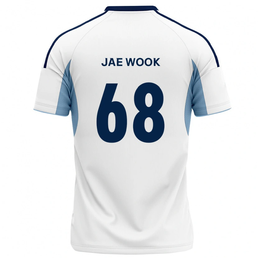 Danxen Criança Camisola Jae-Wook Lee #68 Azul Real Branco Alternativa 2026/27 Camisa